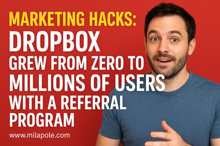 Marketing Ideas: How Dropbox Grew to Millions with a Viral Referral Program