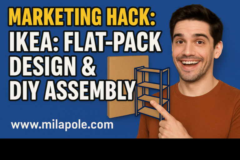 Marketing Hack: IKEA: Flat-Pack Design & DIY Assembly