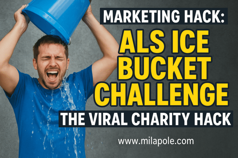 Marketing Hack: ALS Ice Bucket Challenge: The Viral Charity Hack